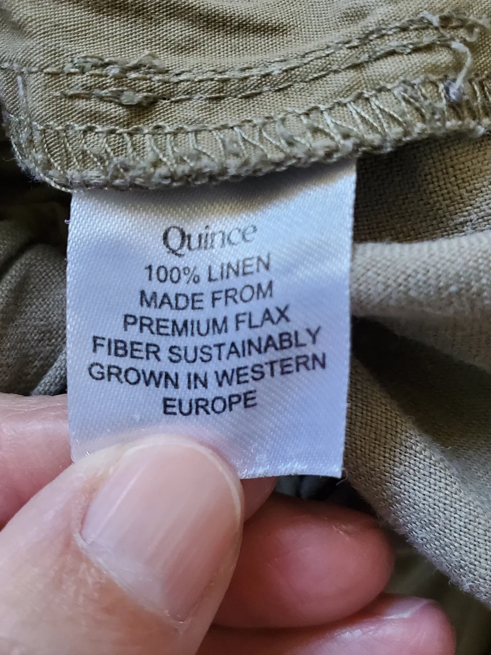 Quince ladies linen